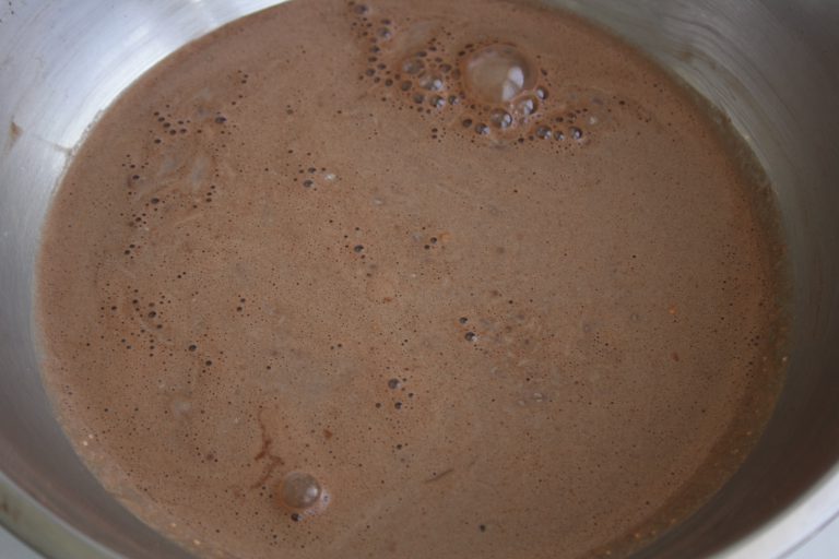 Čokoládové palačinky s jablky a banány