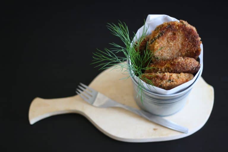 Karbanátky z pórku a bílých fazolí v tomatu