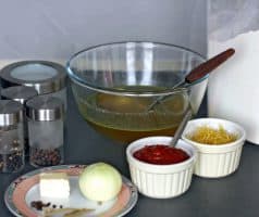 Rajská polévka s nudlemi