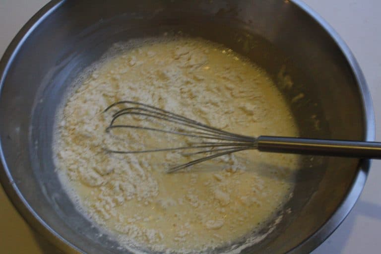 Palačinky se špenátem a se žampiony