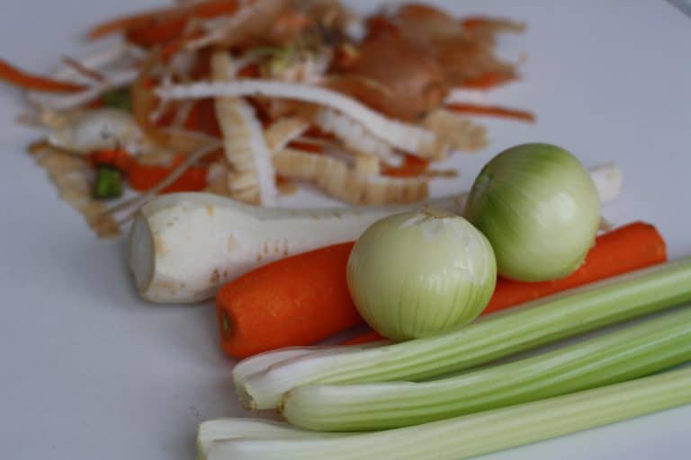 Zeleninová polévka s řapíkatým celerem