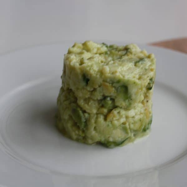 Šťouchané brambory s avokádem