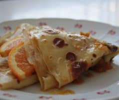 Palačinky „Crêpes Suzette“ s karamelem