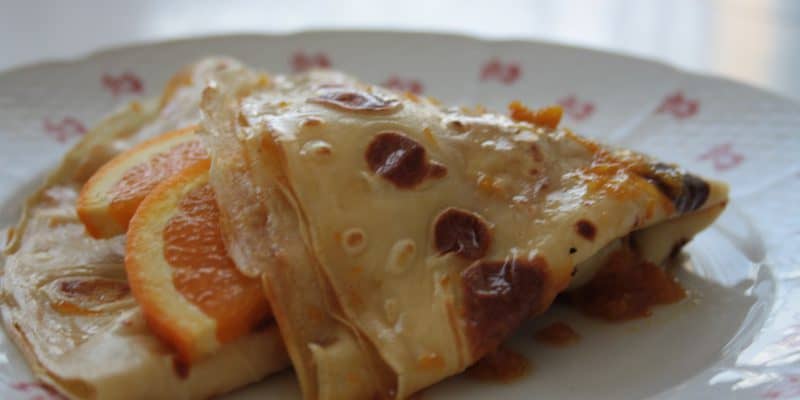 Palačinky „Crêpes Suzette“ s karamelem