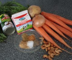 Marocká mrkvová polévka s kokosovou pěnou