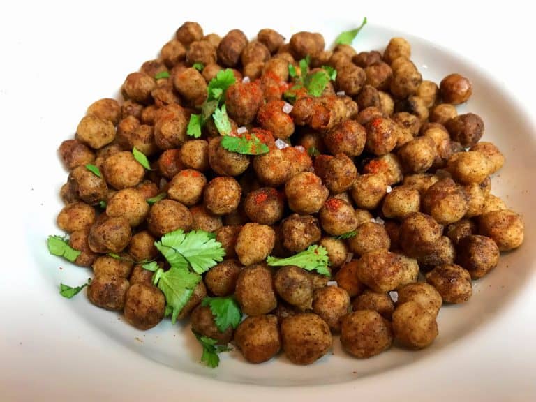 Pečená cizrna v kořeněné krustičce