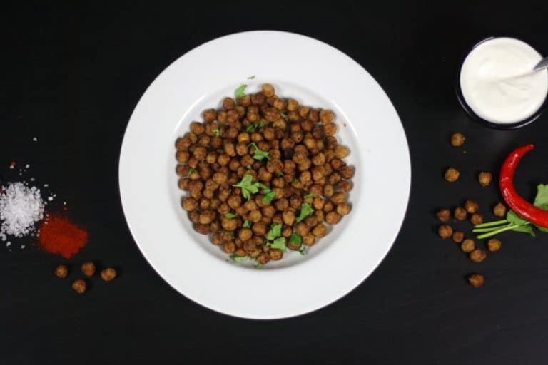 Pečená cizrna v kořeněné krustičce