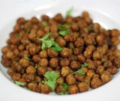 Pečená cizrna v kořeněné krustičce