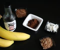 Čokoládová smoothie bowl s ledovou kávou