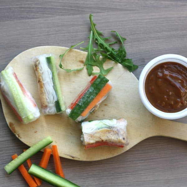 Burákový dip  z arašídového másla