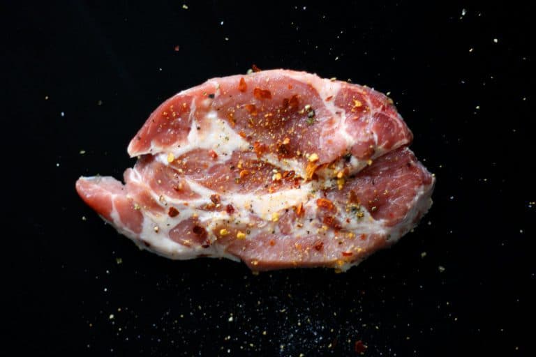 Vepřová krkovice s chilli a meruňkovým džemem