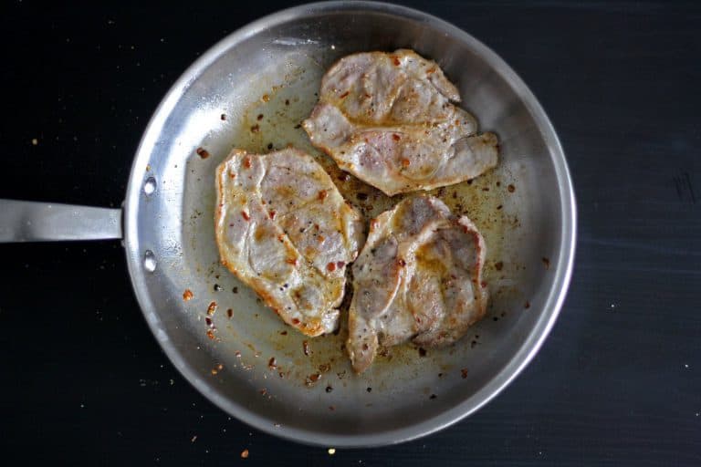 Vepřová krkovice s chilli a meruňkovým džemem