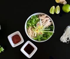 Vietnamská kuřecí (slepičí) polévka - Pho Ga