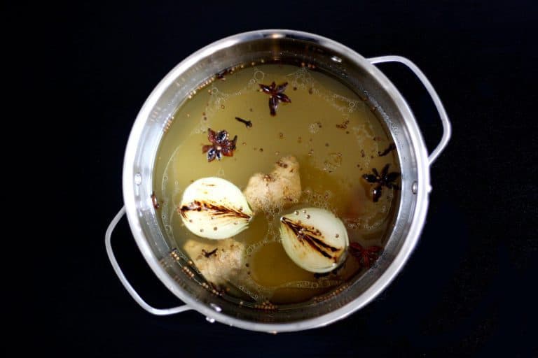 Vietnamská kuřecí (slepičí) polévka - Pho Ga