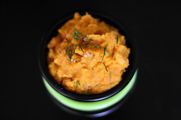 Pyré z pečené mrkve a petržele s pomerančem - postup - krok 7