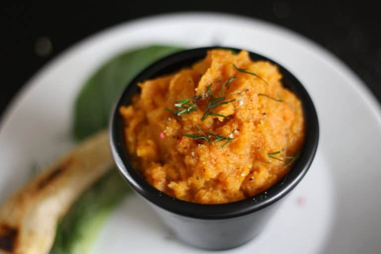 Pyré z pečené mrkve a petržele s pomerančem - postup - krok 9