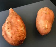 Batátové hranolky pečené v troubě