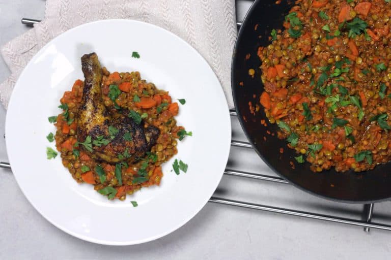 Pečené kořeněné berberské kuře