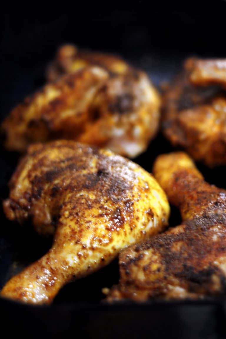 Pečené kořeněné berberské kuře