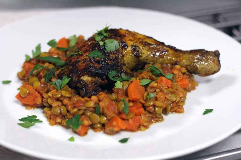 Pečené kořeněné berberské kuře