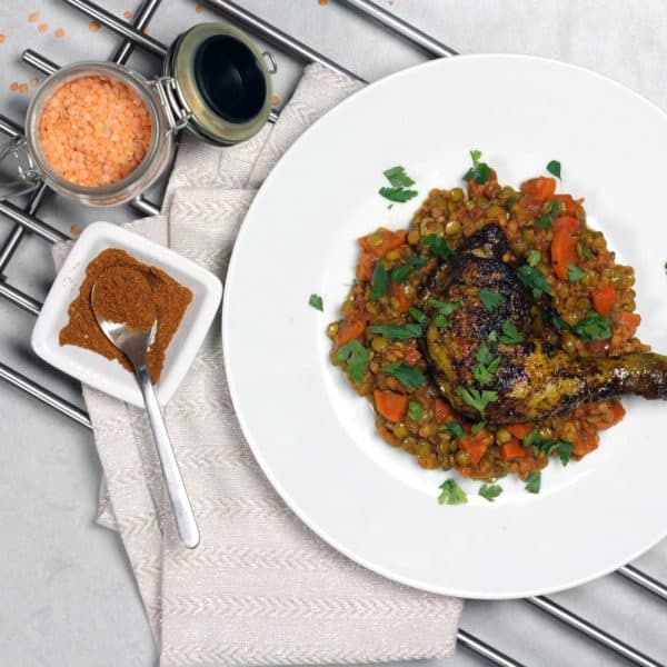 Pečené kořeněné berberské kuře