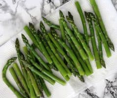 Jak blanšírovat zelený chřest