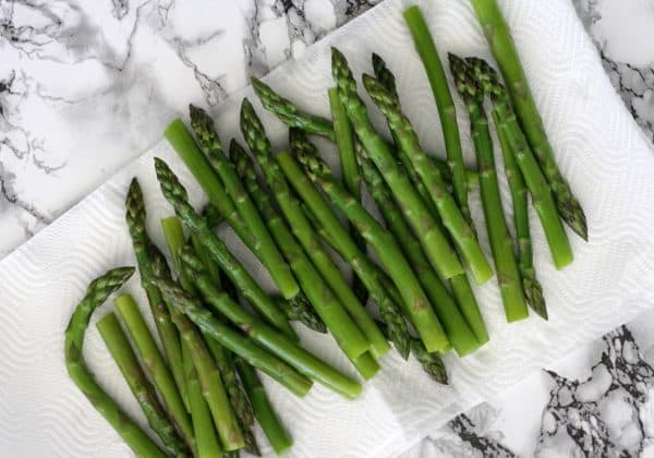 Jak blanšírovat zelený chřest