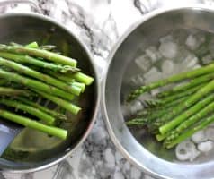 Jak blanšírovat zelený chřest