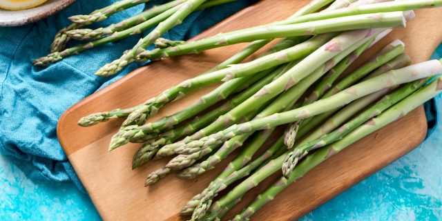 Jak blanšírovat zelený chřest