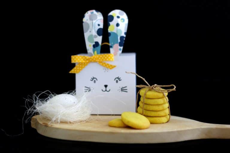 Velikonoční matcha a vanilkové sušenky