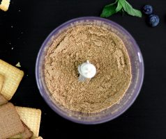 Nepečené zmrzlinové košíčky z másla a sušenek