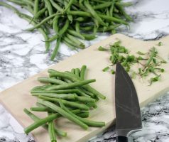 Jak blanšírovat zelené fazolky