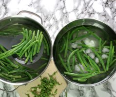 Jak blanšírovat zelené fazolky
