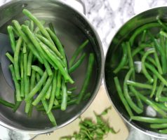 Jak blanšírovat zelené fazolky