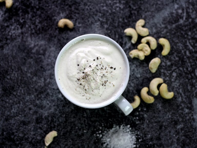 Základní veganský kešu krém