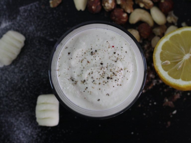 Základní veganský kešu krém