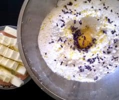 Levandulové a meduňkové máslové sušenky