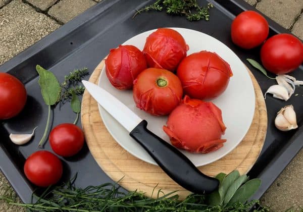 Jak oloupat rajčata