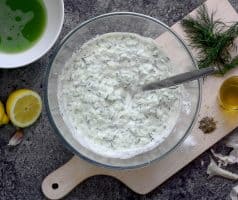 Tradiční řecké tzatziky