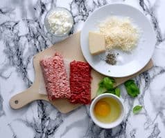 Masové kuličky s ricottou a parmazánem