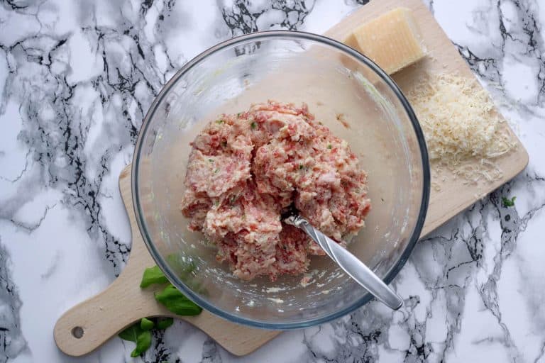 Masové kuličky s ricottou a parmazánem