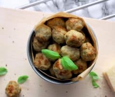 Masové kuličky s ricottou a parmazánem