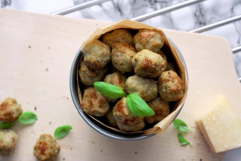 Masové kuličky s ricottou a parmazánem