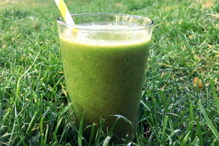 Zelené detoxikační smoothie z natí