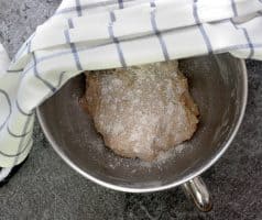 Domácí řecký pita chléb ze špaldové mouky