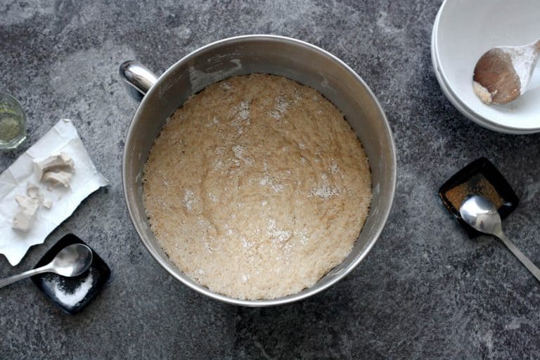 Domácí řecký pita chléb ze špaldové mouky