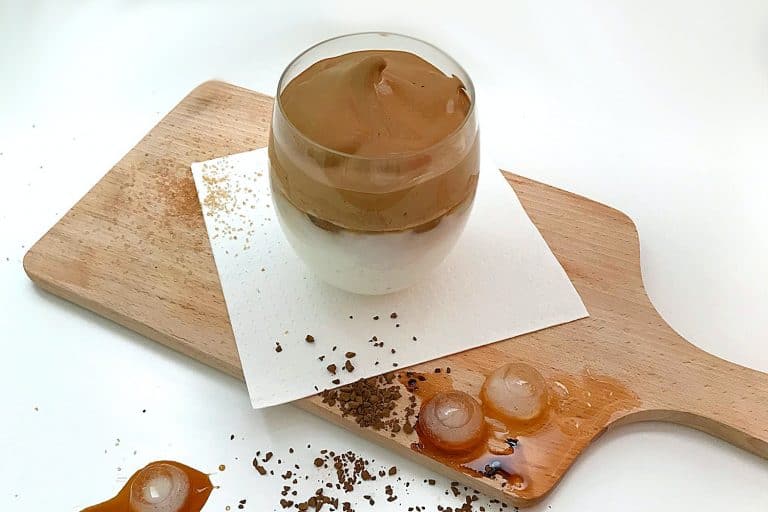 Korejská šlehaná káva Dalgona