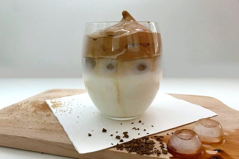 Korejská šlehaná káva Dalgona