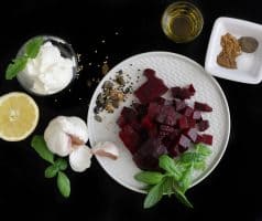 Pomazánka z červené řepy a mascarpone