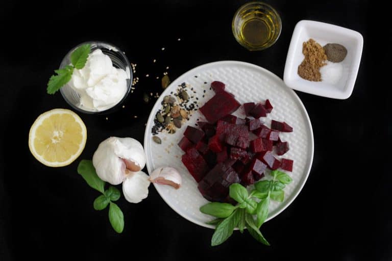 Pomazánka z červené řepy a mascarpone